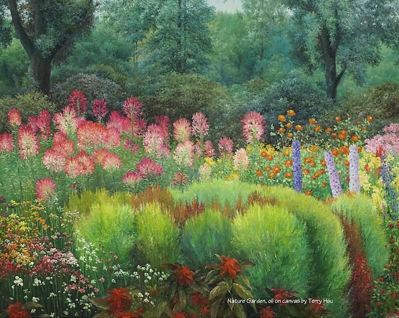 Unknown Artist Nature Garden by Terry xu